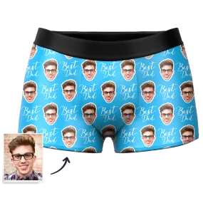 Men's Custom Best Dad Boxer Shorts