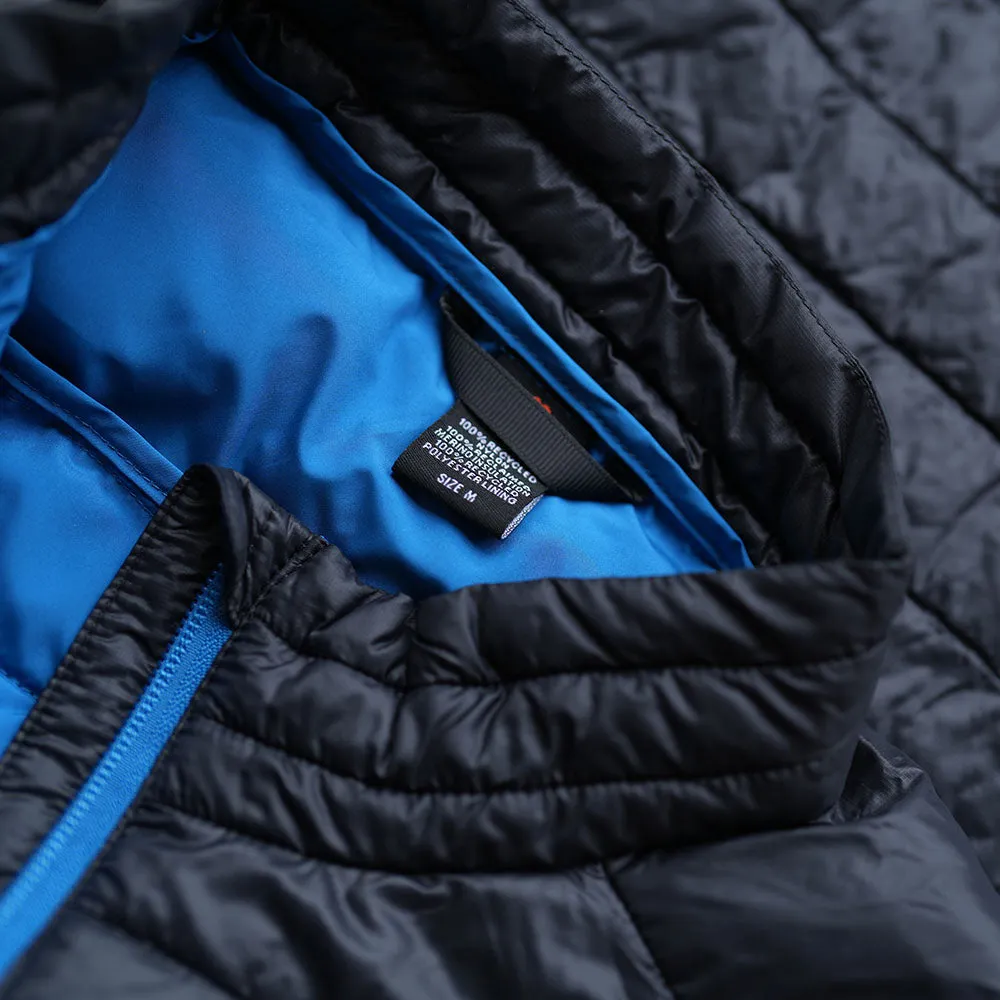 Mens Merino Wool Insulated Gilet (Black/Blue)