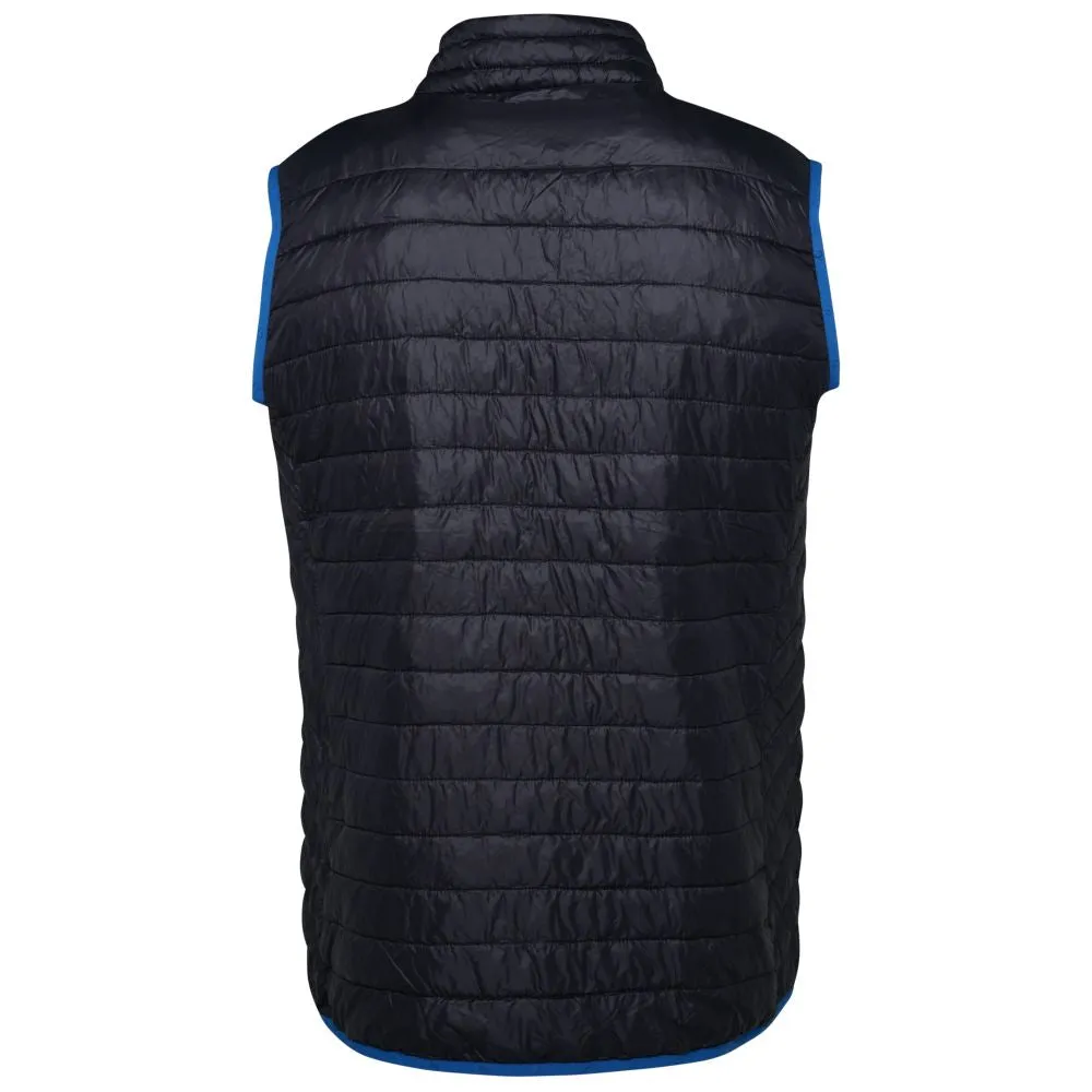 Mens Merino Wool Insulated Gilet (Black/Blue)