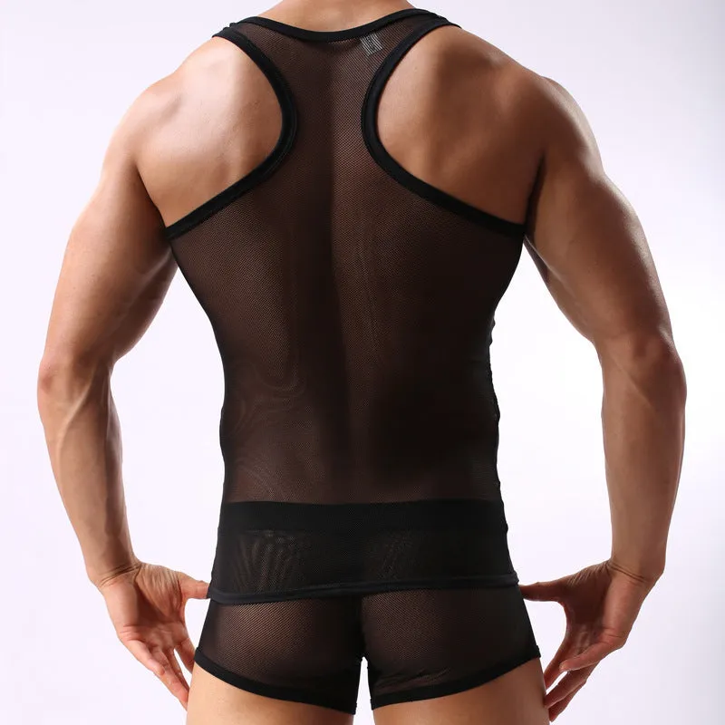 mesh men's underwear