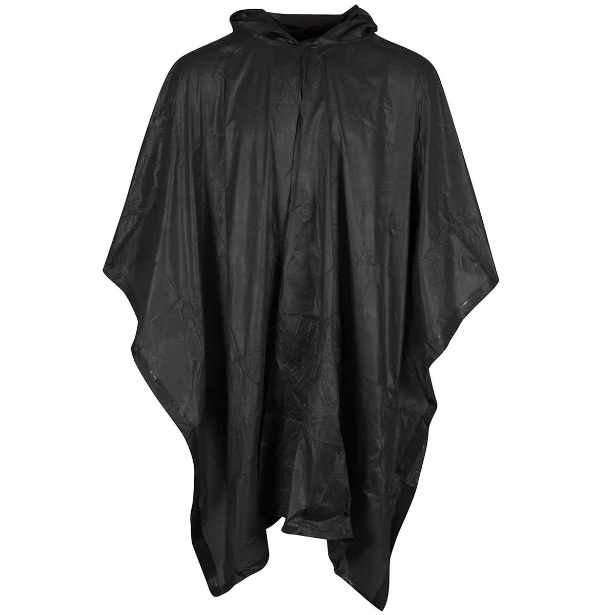 MFH Vinyl Waterproof Poncho Black