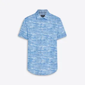 MILES Abstract Print OoohCotton Short Sleeve Shirt