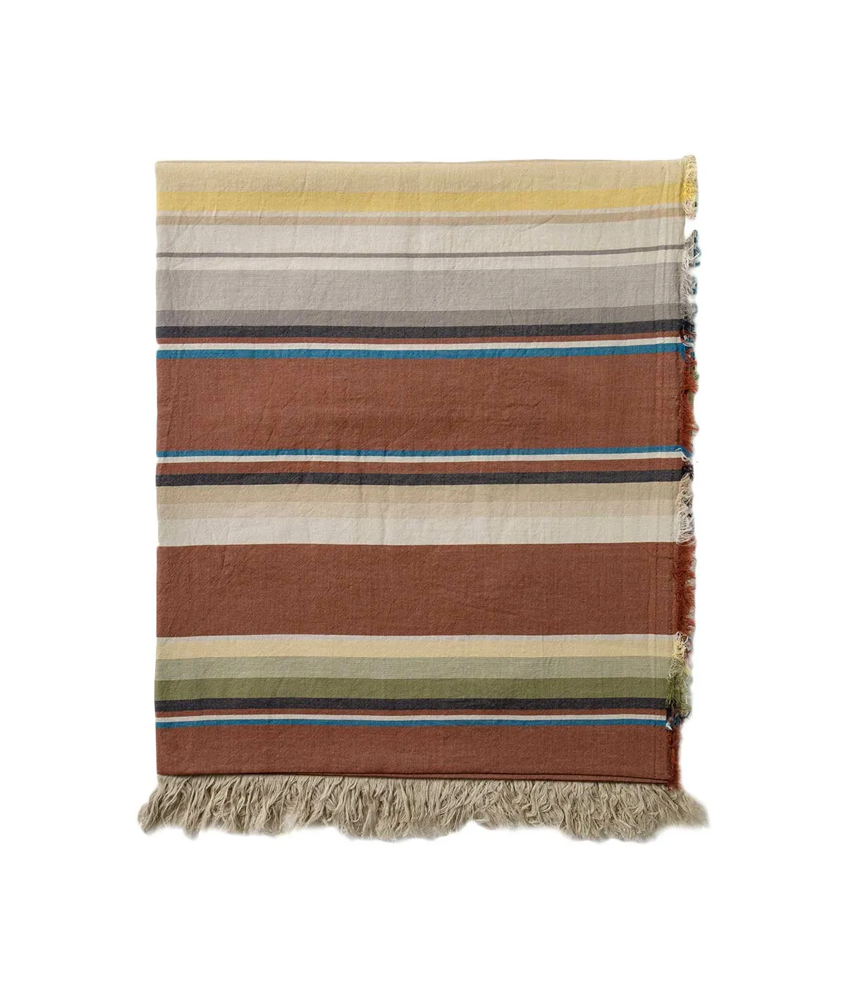 Multi Colour Striped Scarf