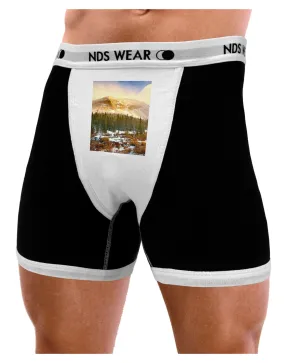 Nature Photography - Mountain Glow Mens Boxer Brief Underwear by NDS Wear