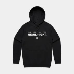 Night Night Mens Hoodie (Black)