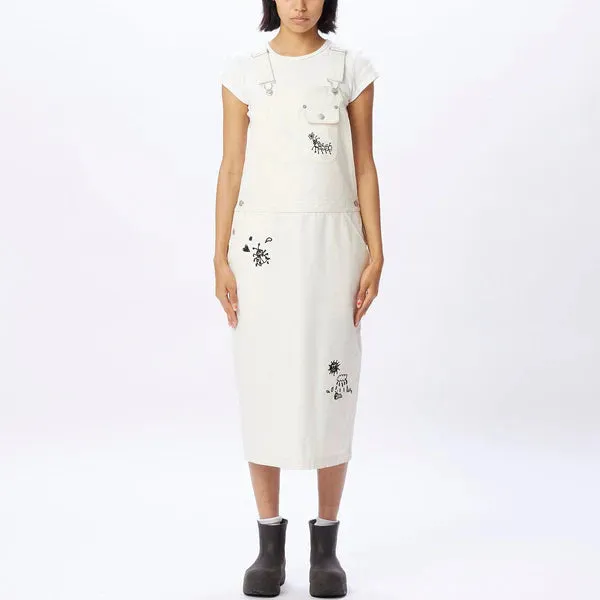 Obey Lacey Overall Dress