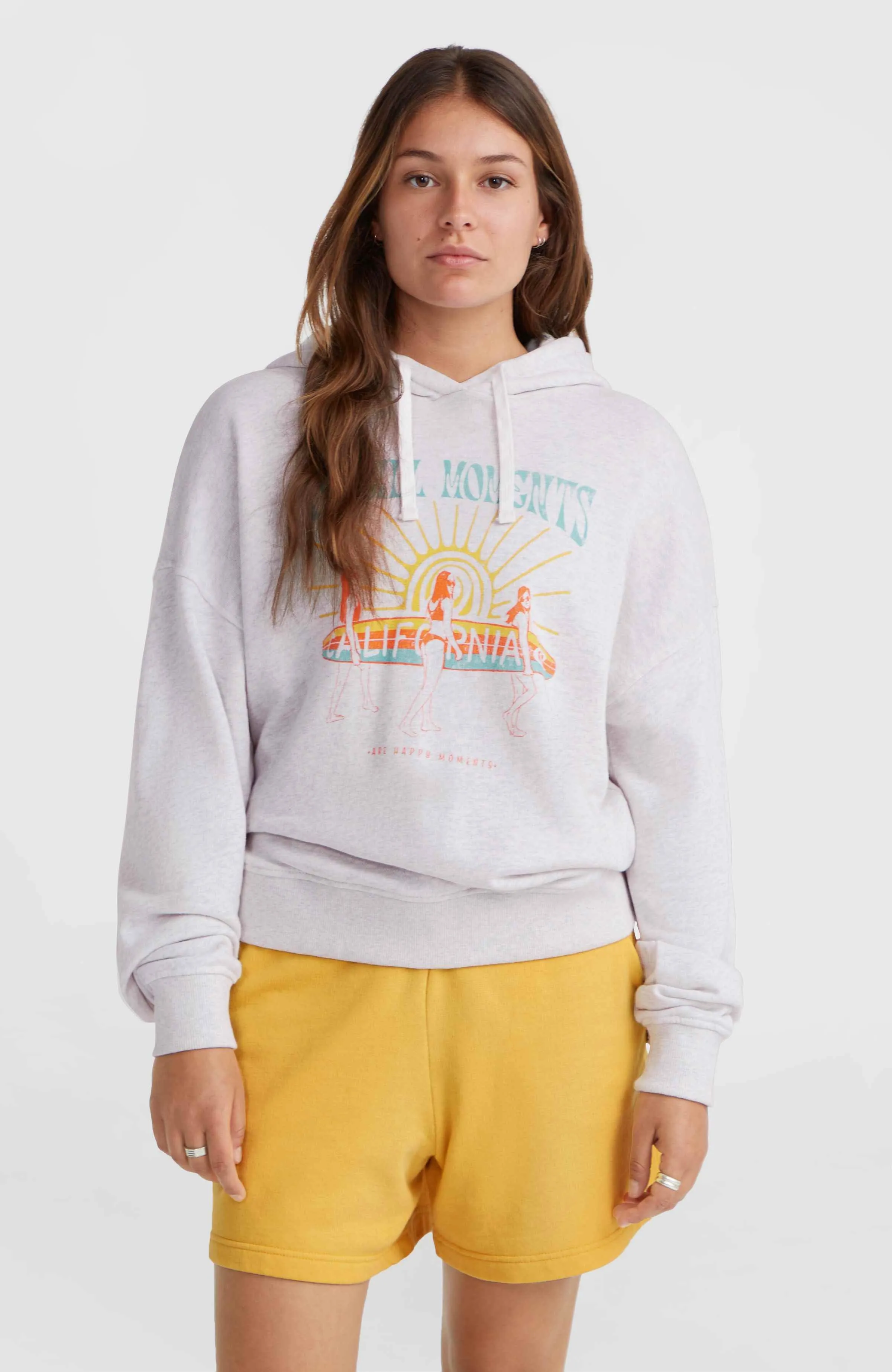 O'Neill Beach Vintage Hoodie | White Melange