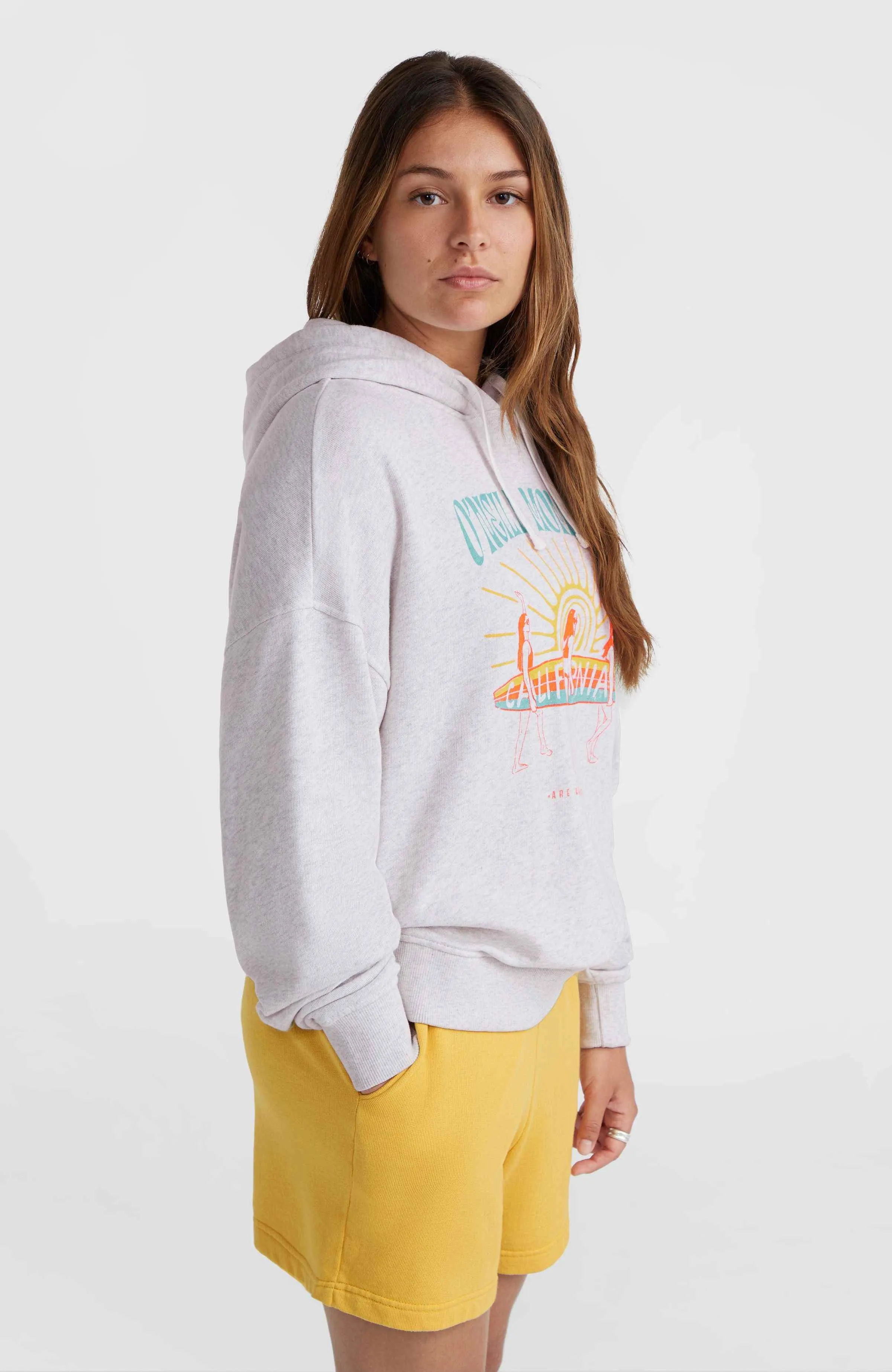 O'Neill Beach Vintage Hoodie | White Melange