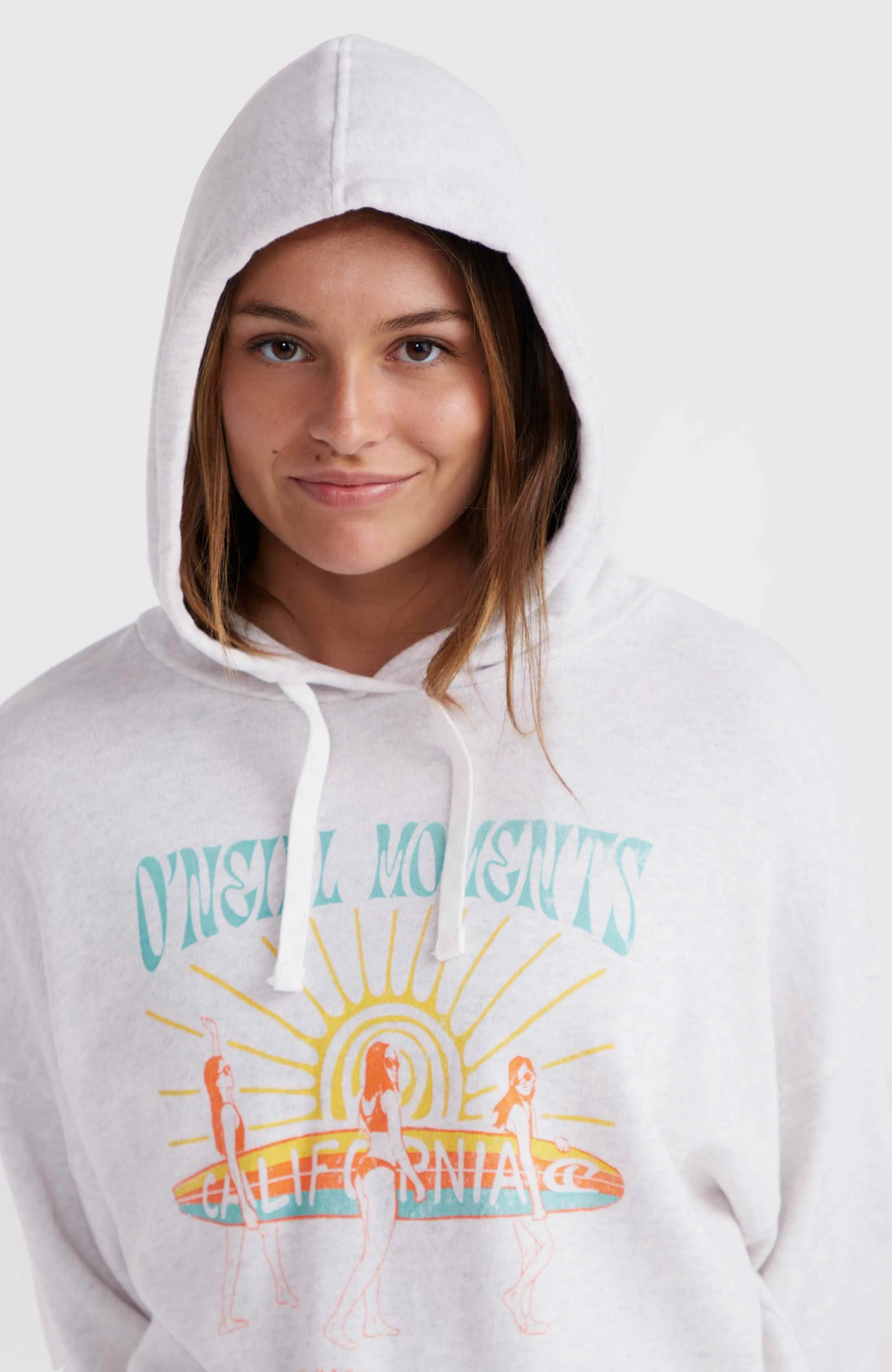 O'Neill Beach Vintage Hoodie | White Melange