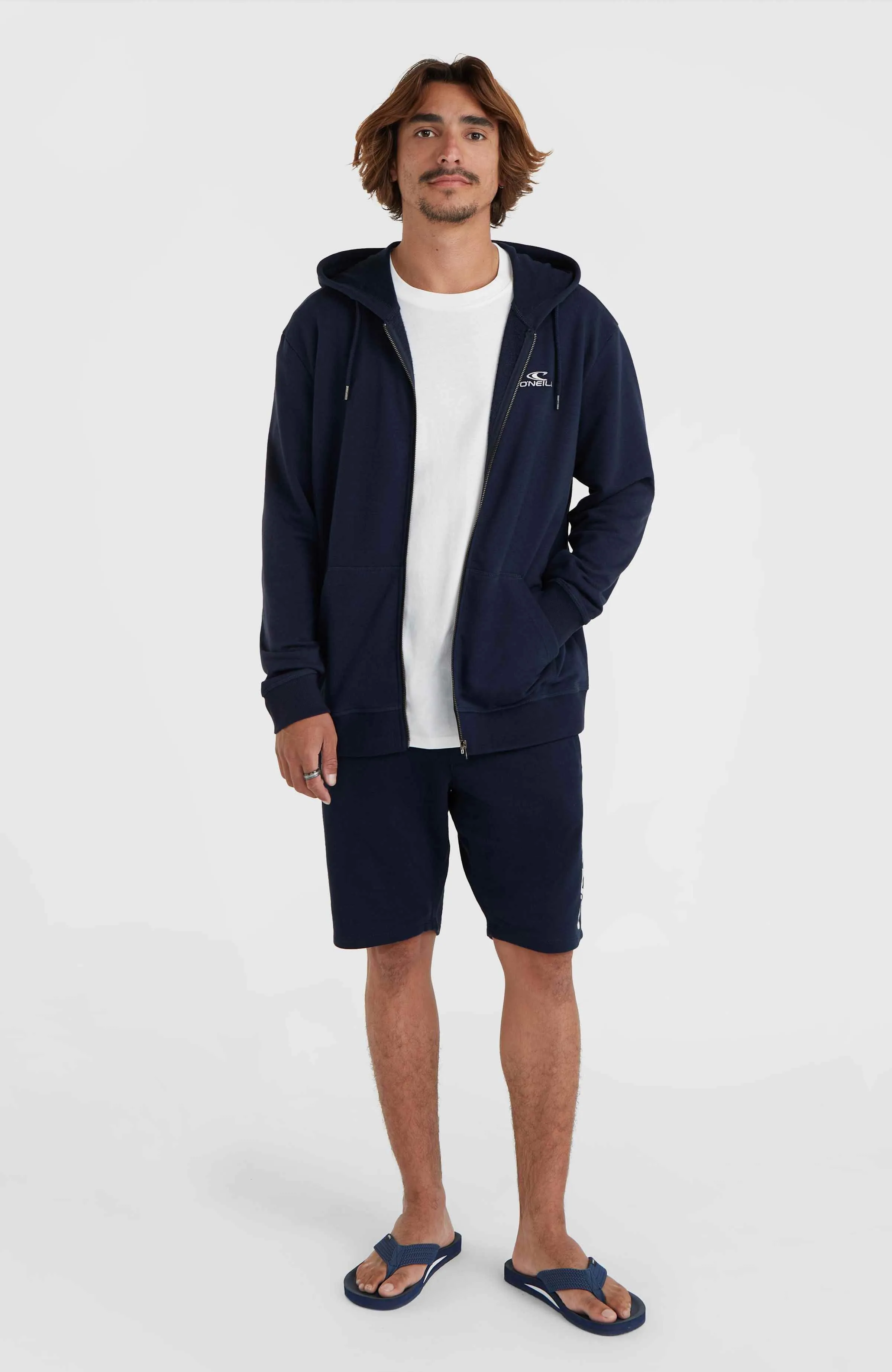 O'Neill Small Logo Full-Zip Hoodie | Ink Blue