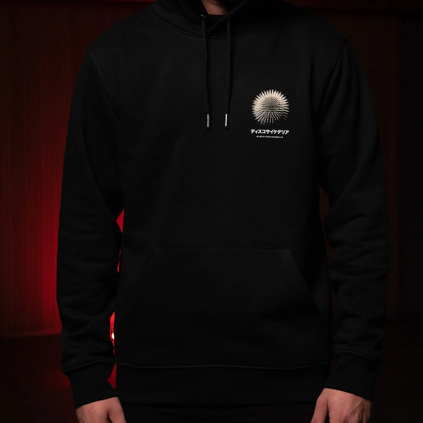 Orb 003 Disco Psychedelia - Pullover Hood - Black