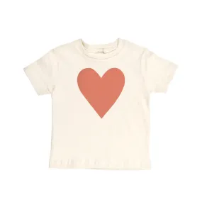 Organic Short Sleeve T-Shirt - Heart