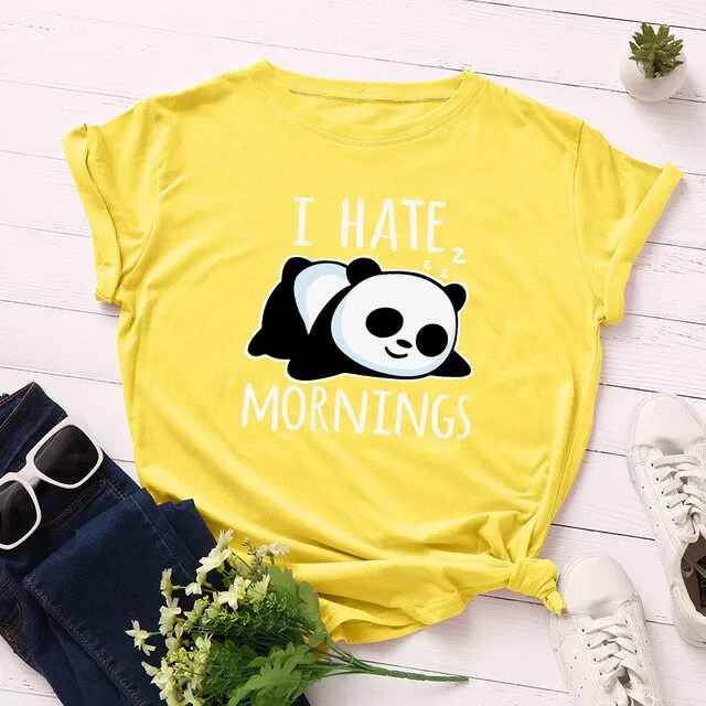 Panda Yoga shirt