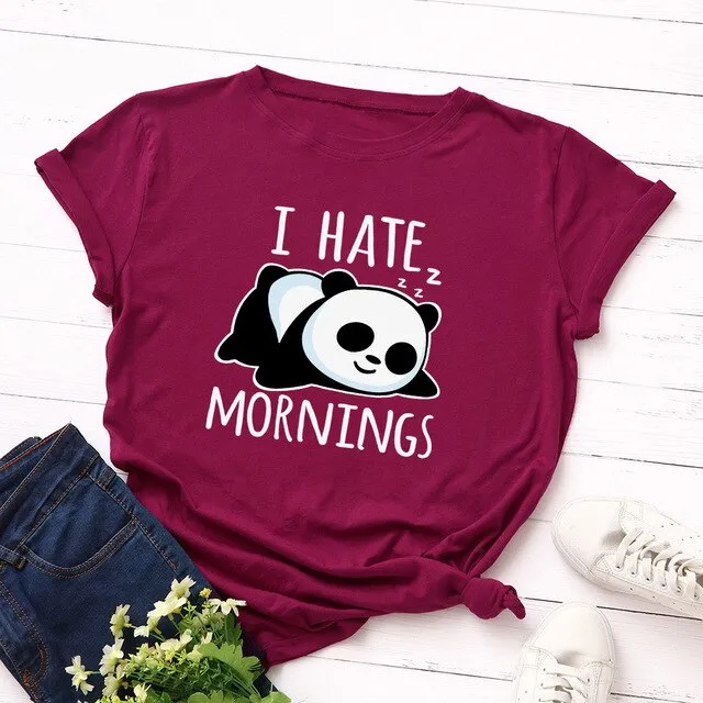 Panda Yoga shirt