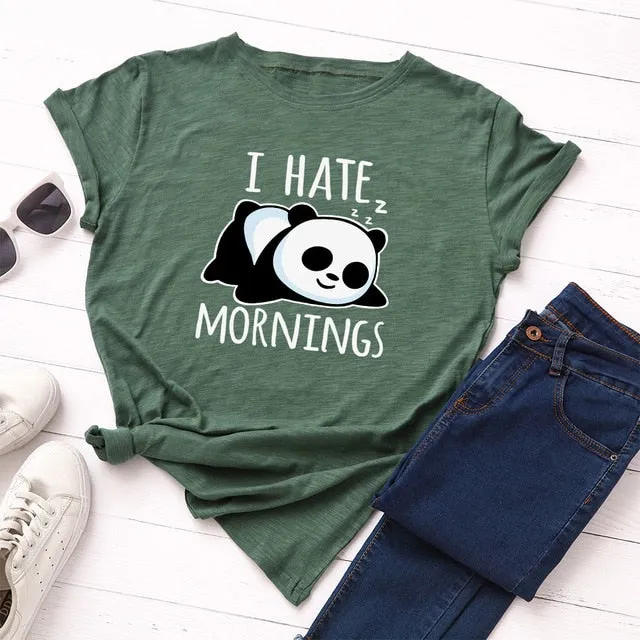 Panda Yoga shirt