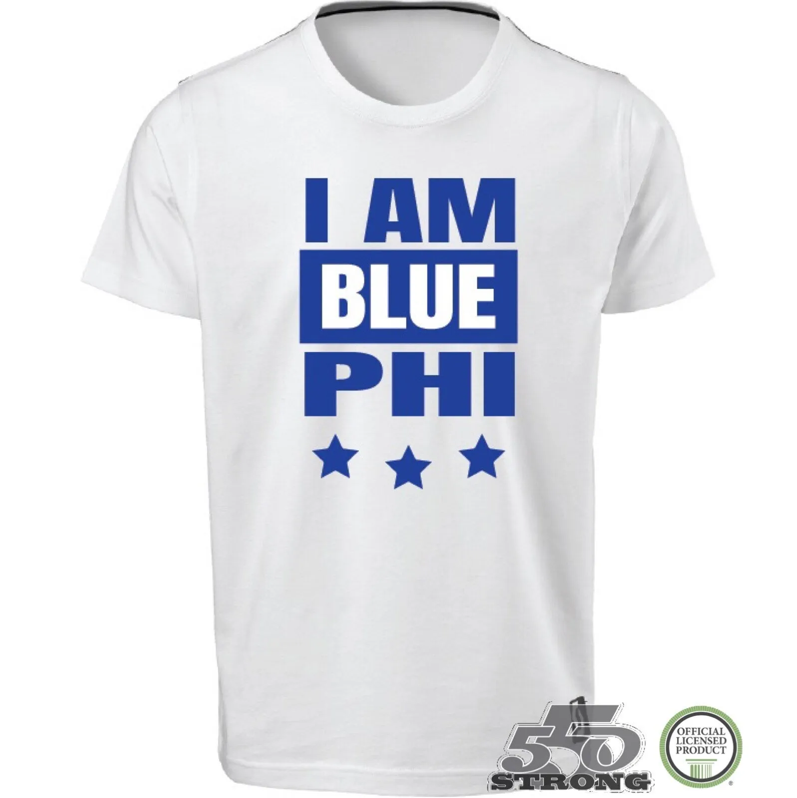 Phi Beta Sigma - I AM Blue PHI Greek T-Shirt