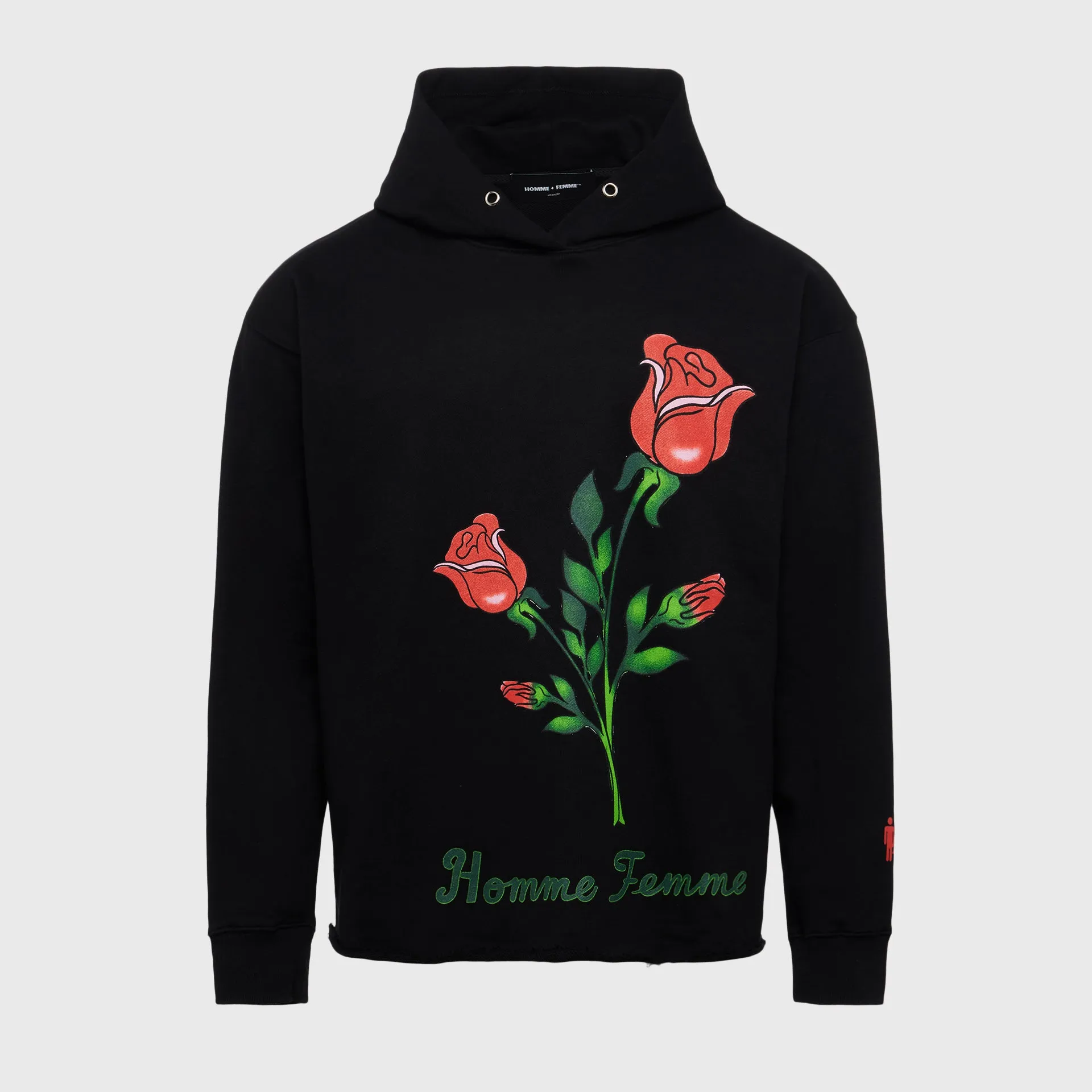 Poetry Hoodie Black