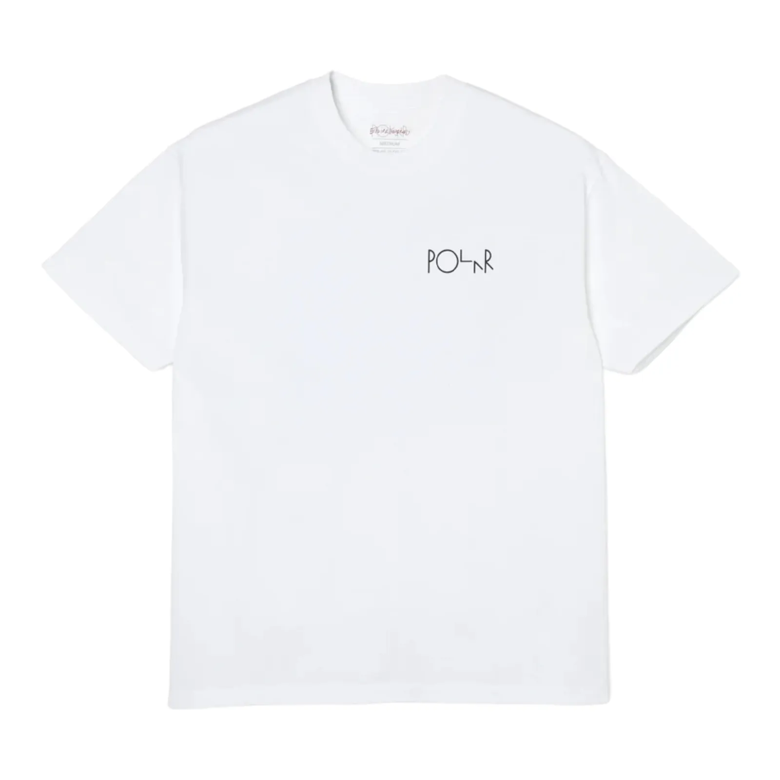 POLAR SLOTTSPARKEN FILL LOGO T SHIRT WHITE