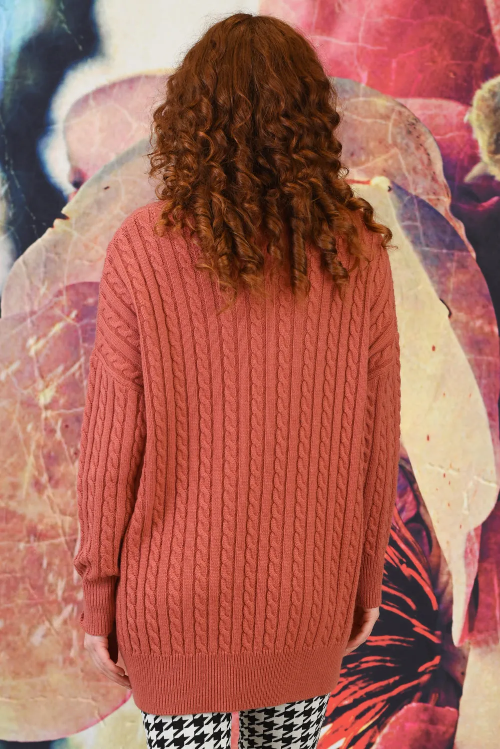 Poppy Wool Jumper - Terracotta - SALE