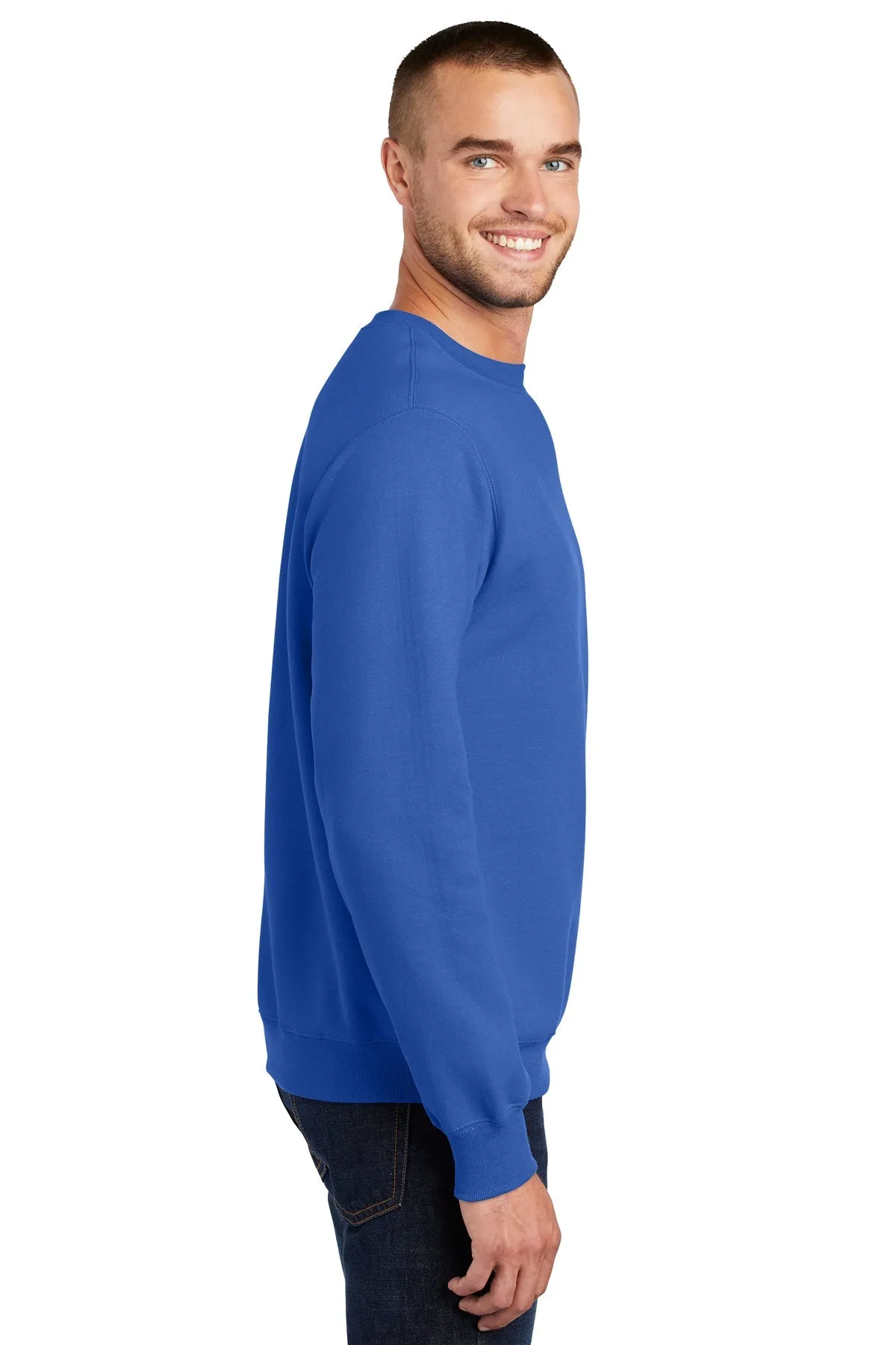 Port & Company Essential Fleece Custom Sweatshirts, Royal