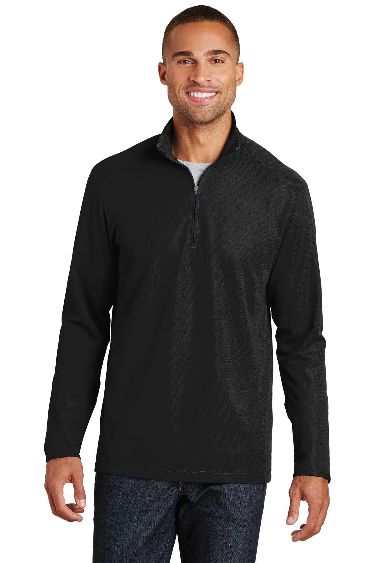 Port Authority ®  Pinpoint Mesh 1/2-Zip. K806