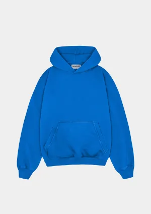 Premium Blank Oversized Blue Hoodie