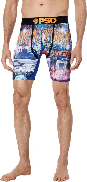 PSD Men's NYC Print Boxer Briefs