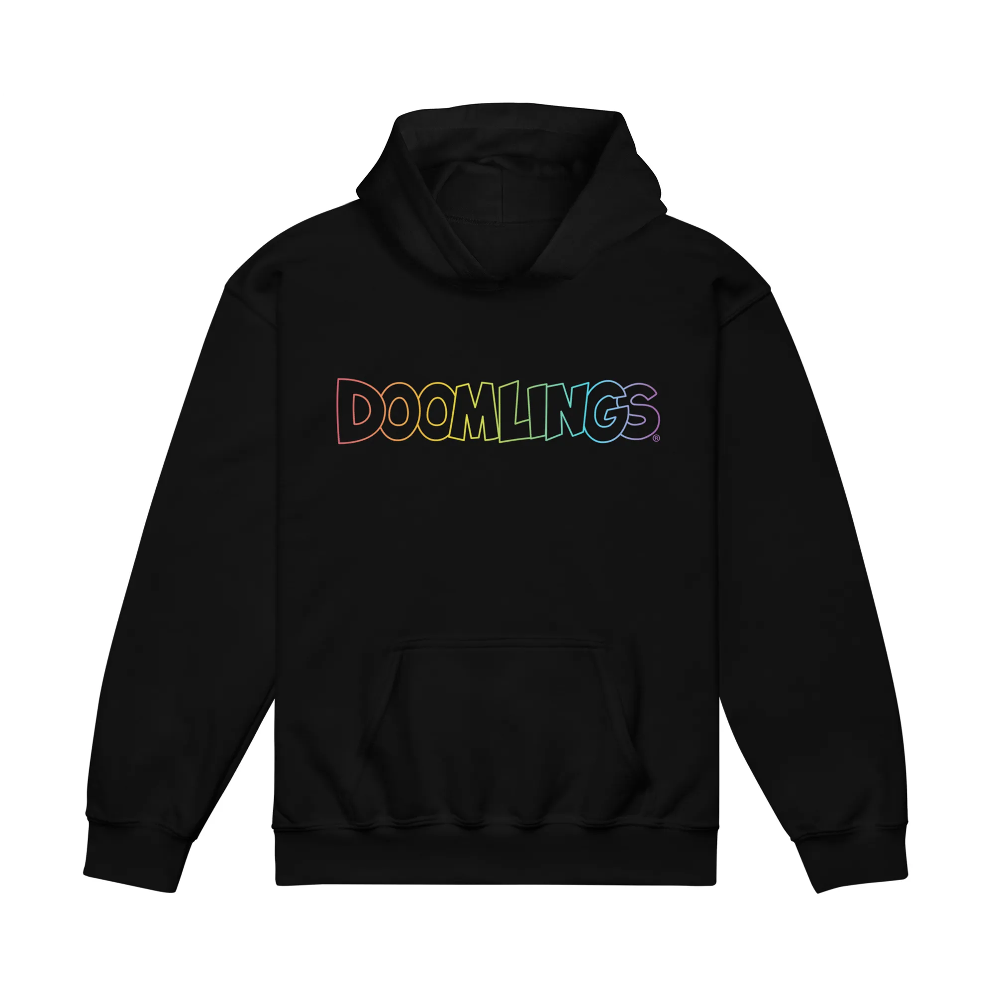 Rainbow Logo Kids Hoodie