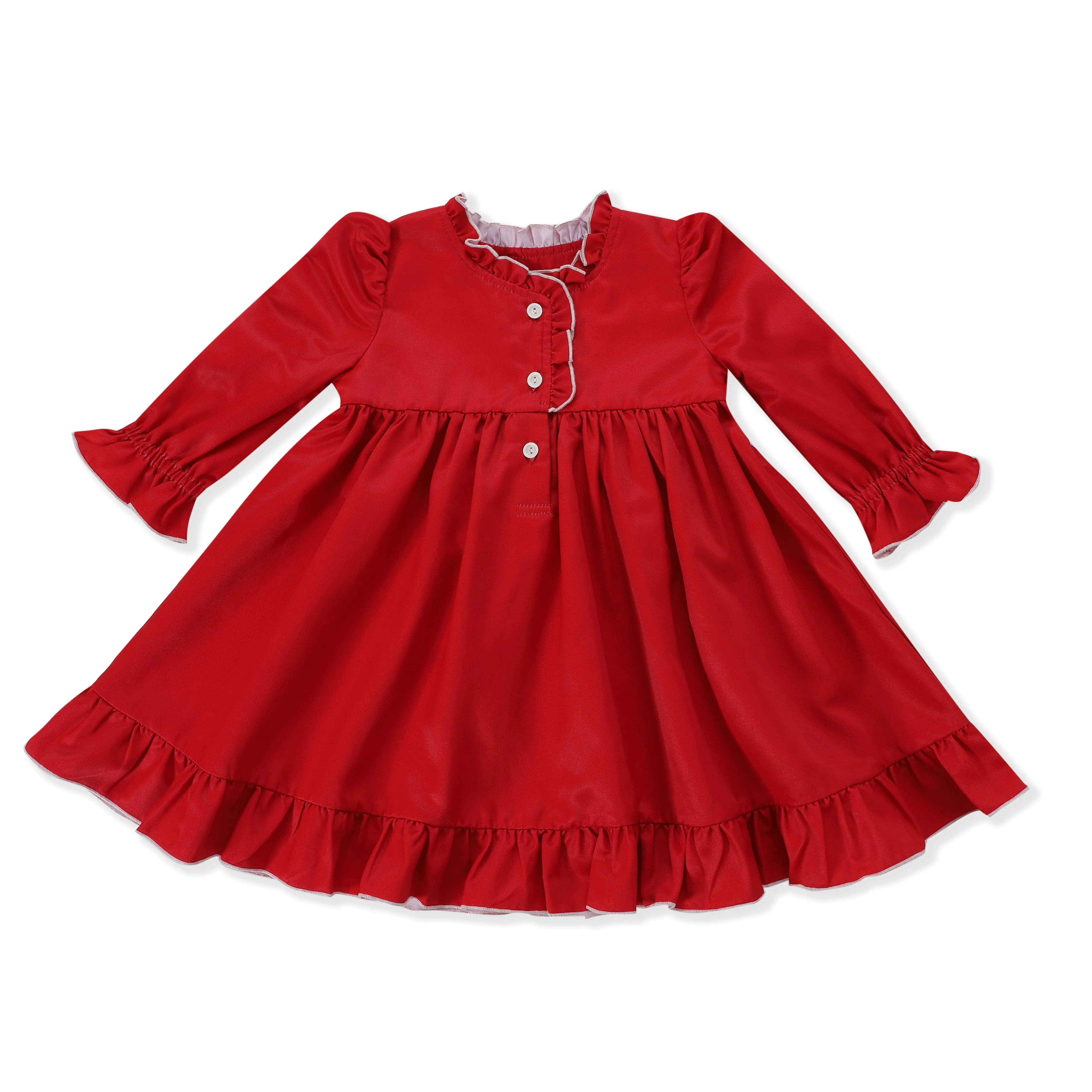 Red Clara Nightgown dress