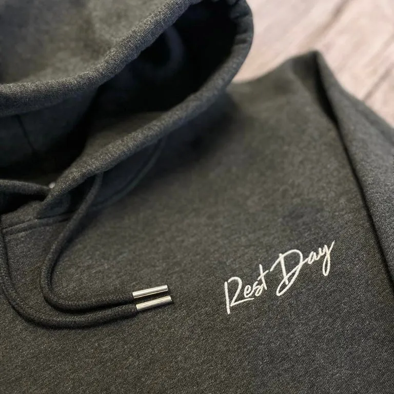 Rest Day Hoodie - Left chest embroidery (w)