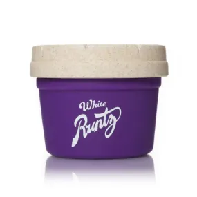 Runtz - Purple & White - RE:STASH Silicone & Glass Jar - 1/4oz Capacity