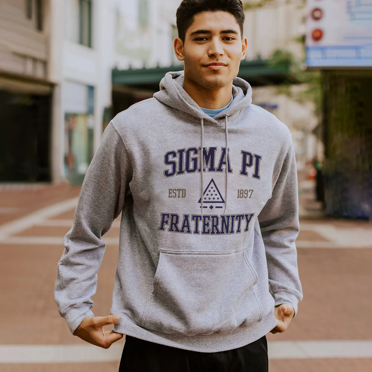 Sigma Pi Classic Crest Hoodie