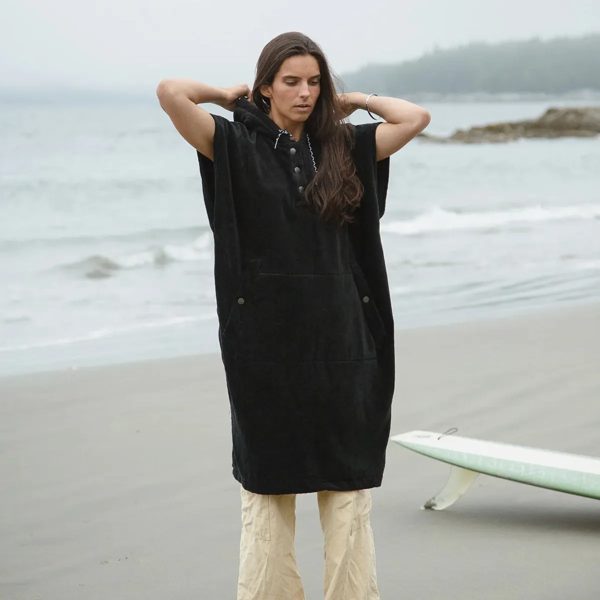 Slowtide The Digs Hooded Changing Poncho