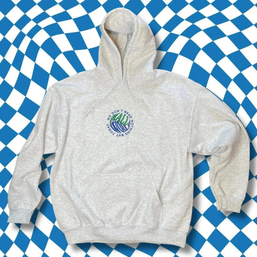 Small Worlds Embroidered Unisex Hoodie