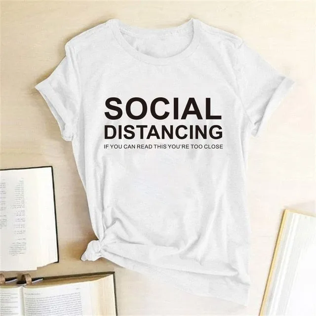 SOCIAL DISTANCING Shirt for Women