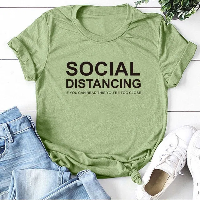 SOCIAL DISTANCING Shirt for Women