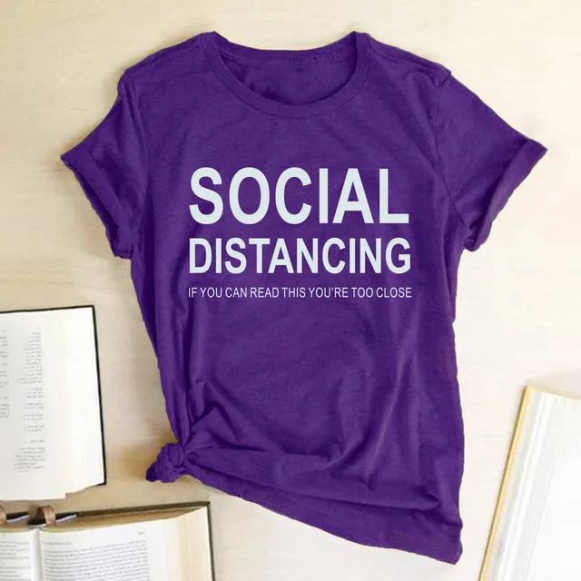 SOCIAL DISTANCING Shirt for Women