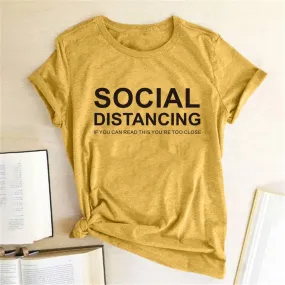 SOCIAL DISTANCING Shirt for Women