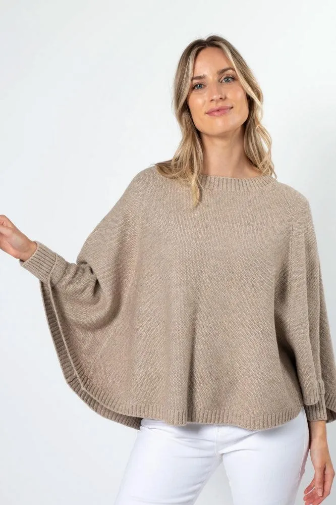 Stella   Gemma Poncho Mushroom