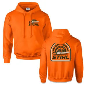 STIHL Orange Saw Hoodie