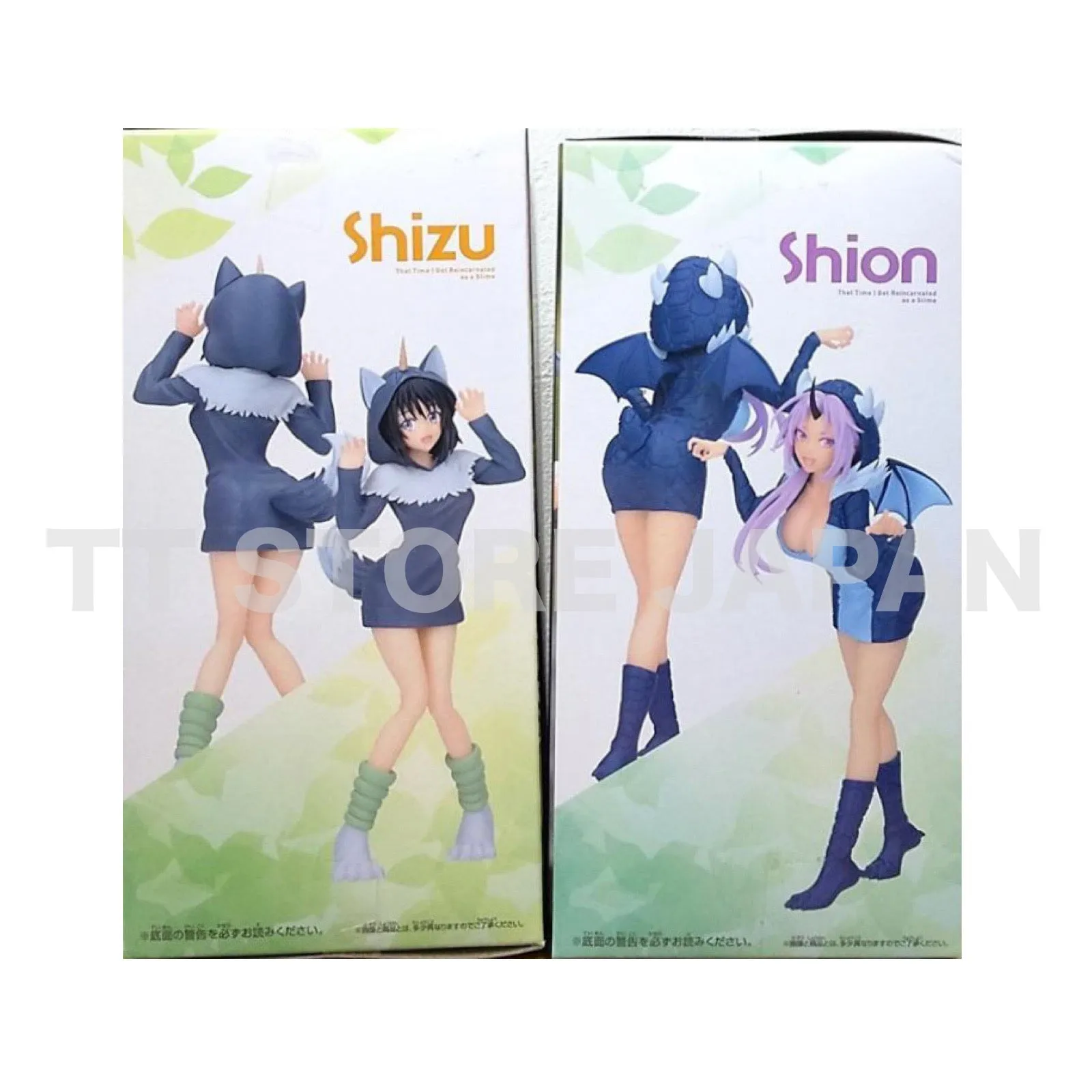 That Time I Got Reincarnated Figure Shizu Ranga Hoodie Shion Veldora Hoodie Set