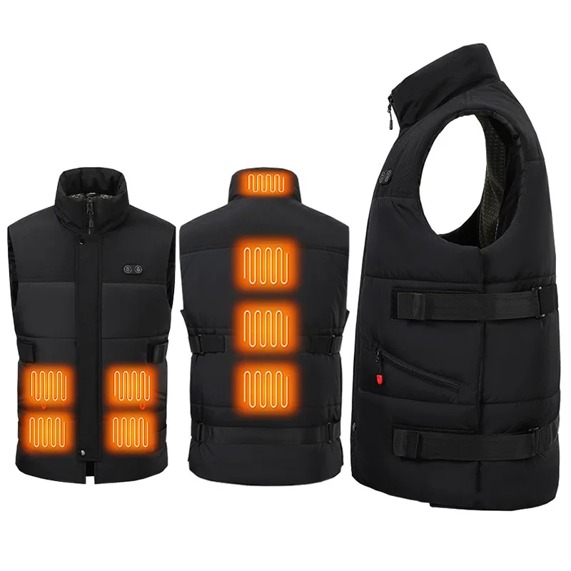 Unisex 8 Area Smart Heated Gilet