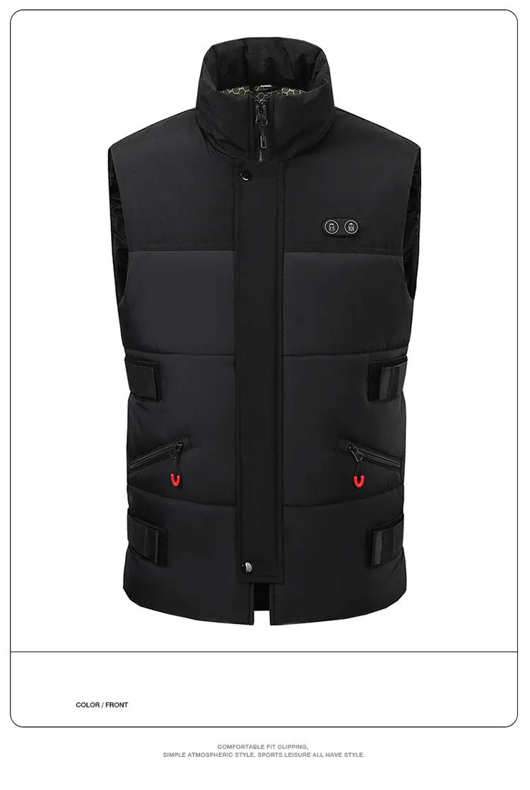 Unisex 8 Area Smart Heated Gilet