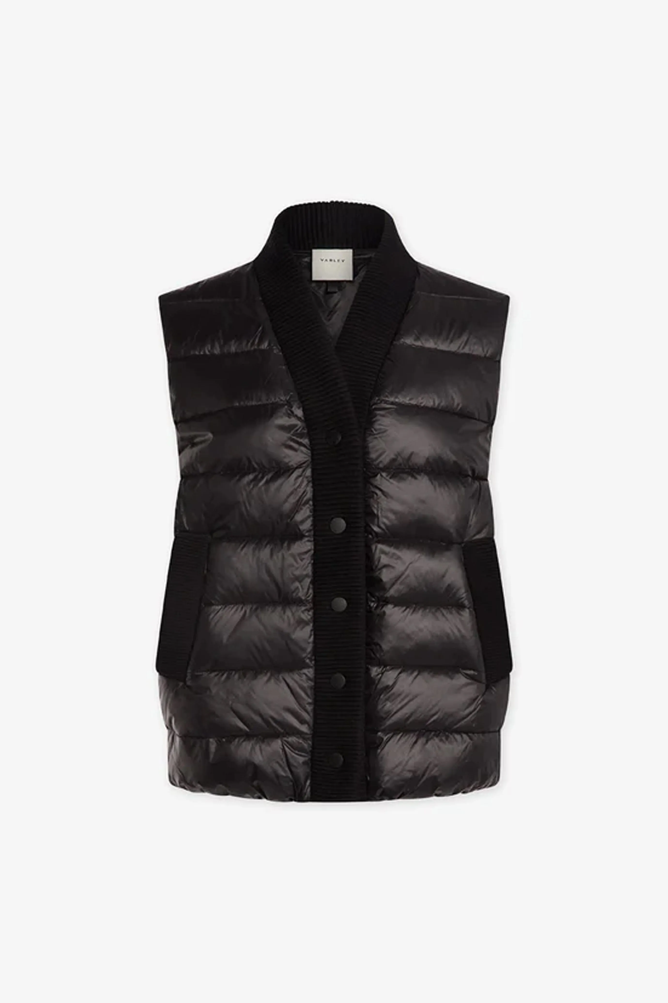 VARLEY | Colwyn Combo Boxy Gilet - Black