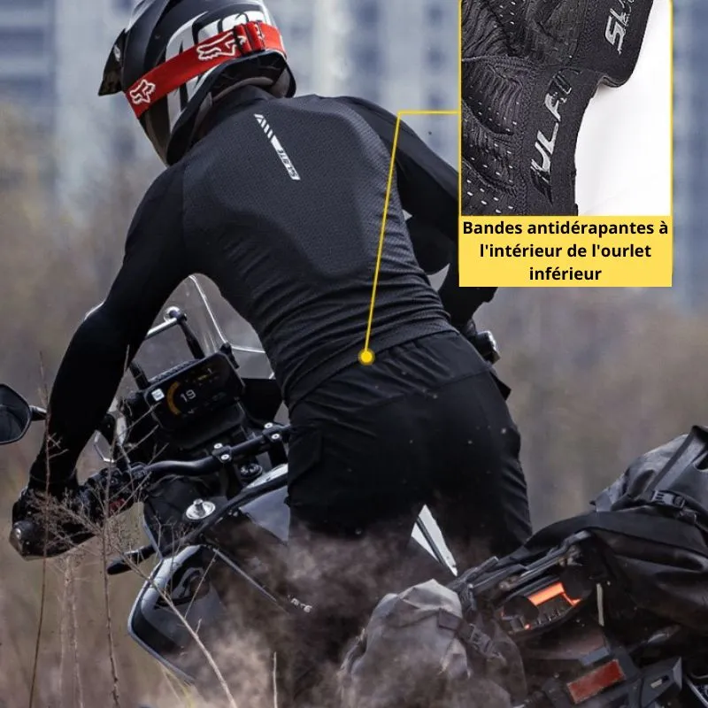 Veste moto homme été - AirFlow Defender™