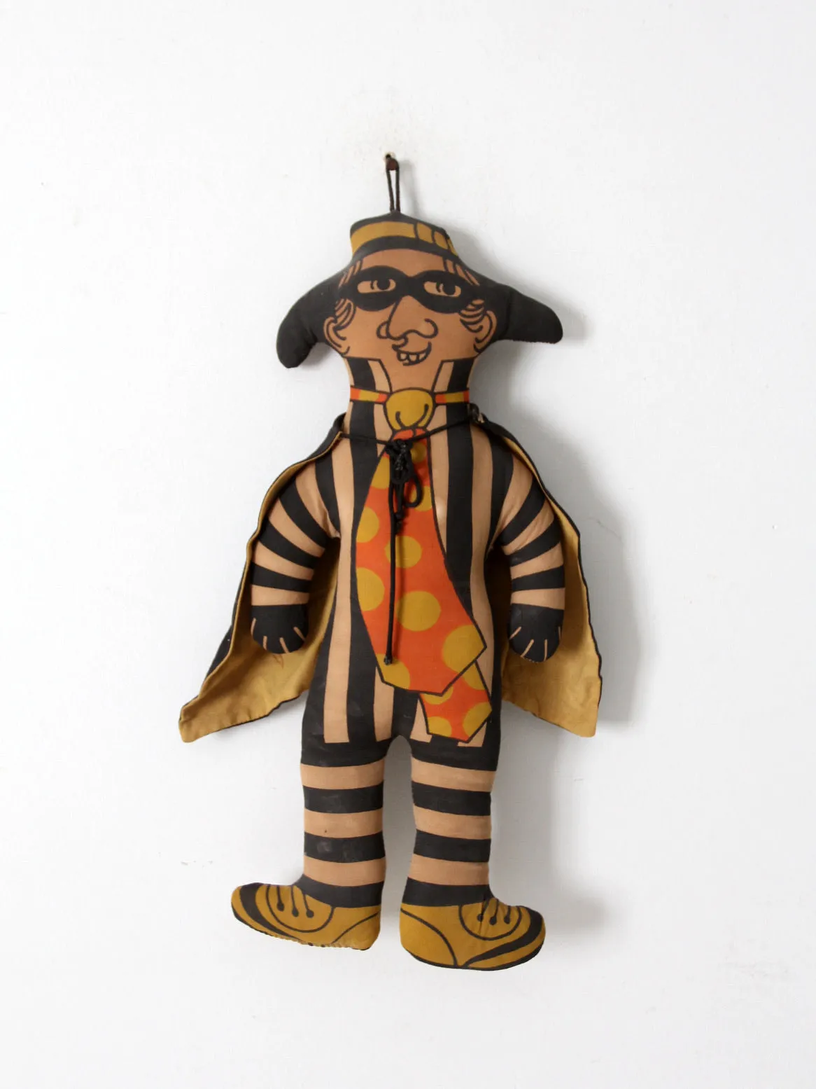 vintage 70s McDonald's Hamburglar doll