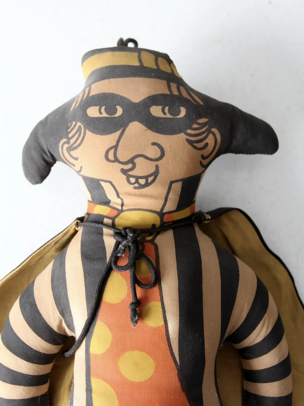 vintage 70s McDonald's Hamburglar doll