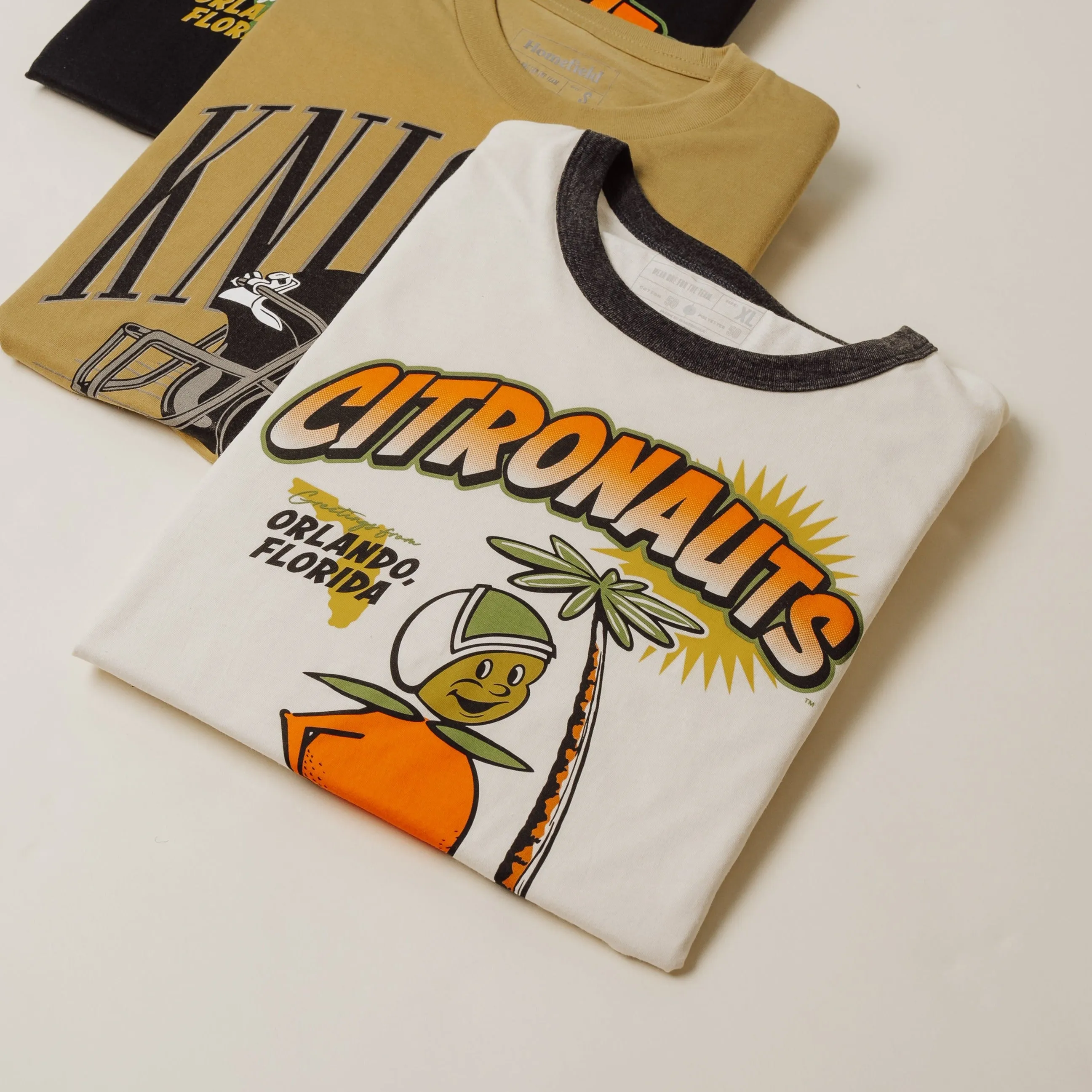 Vintage UCF FTU Citronauts Ringer Tee