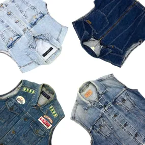 Vintage Unbranded Denim Gilets