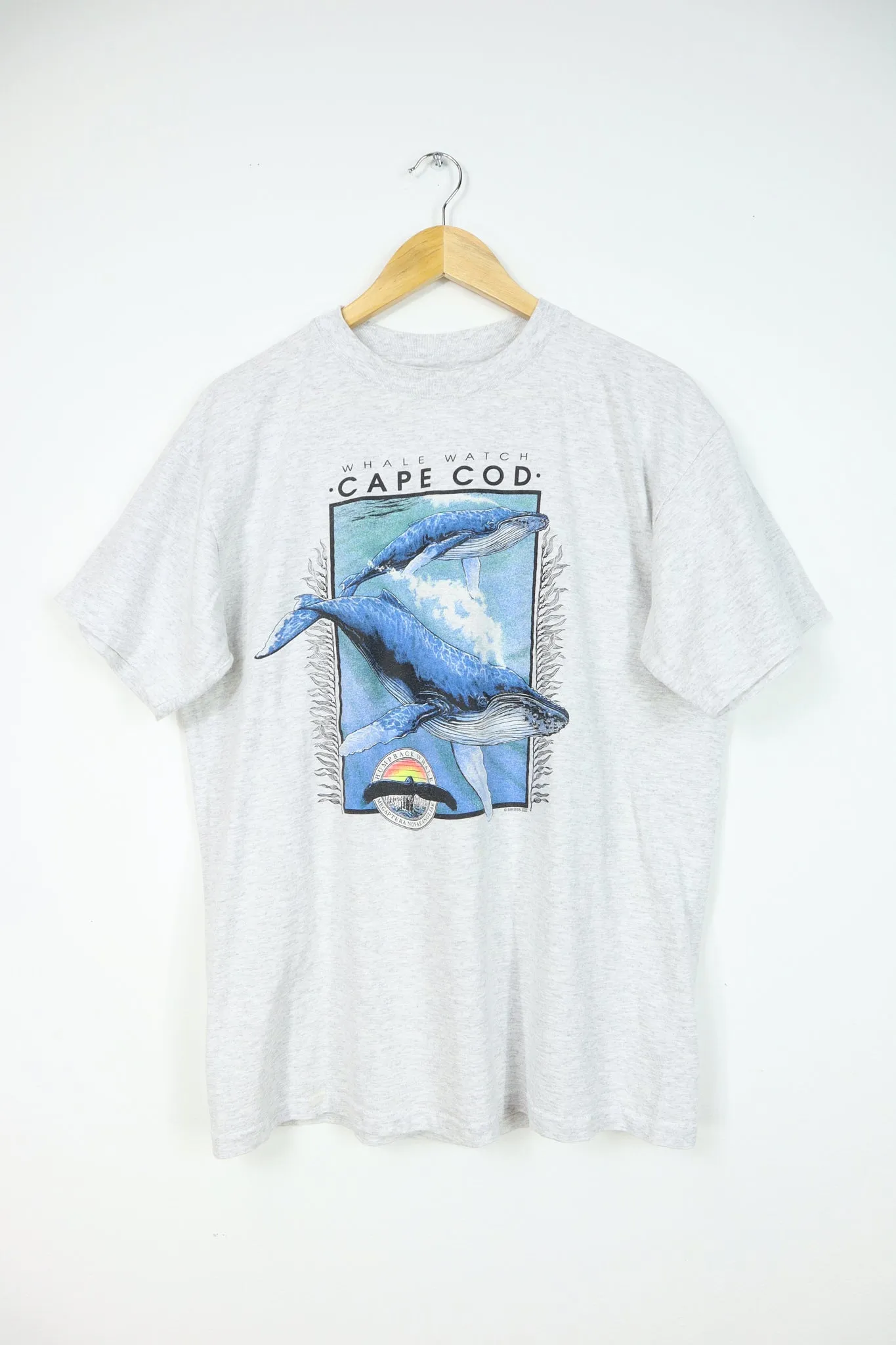 Vintage Whale Watch Cape Cod Tee